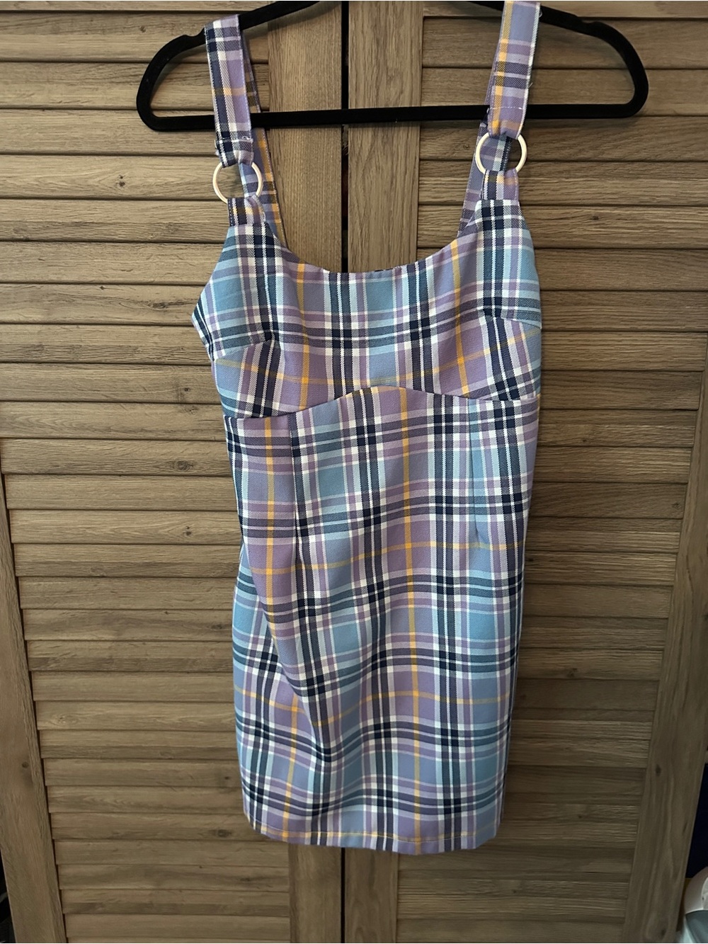 Forever 21 Plaid Pastel Mini Dress